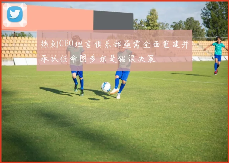 热刺CEO坦言俱乐部亟需全面重建并承认任命图多尔是错误决策